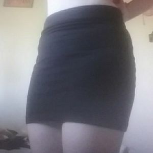 Black Mini Skirt from Forever21